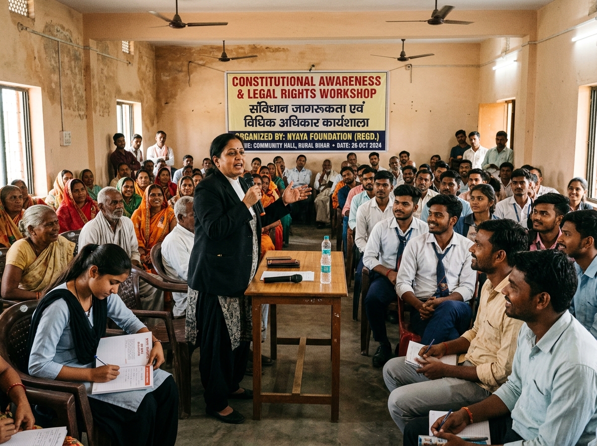 Constitutional Awareness and Legal Rights Workshop with Citizens